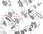 camshaft sprocket, drive chain, tensioner - chain