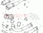 front catalyst, exhaust pipe with corrugated, pipe, exhaust pipe with catalyst, an&hellip;