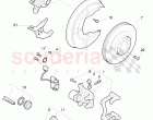 brake caliper, splash shield for brake disc, for vehicles with ceramic, brake disc&hellip;