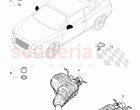 Original Accessories, rear view mirror, exhaust silencer, rear, fuel tank, cap