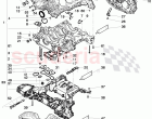 Engine oil sump lower part, Engine oil sump upper part, crankcase, sealing flange