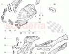 body shell, Front end, repair plate -, wheel housing, front, upper