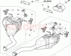 Exhaust muffler with exhaust flap, Exhaust pipe tips