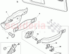Grab Handle and Sun Visor, F 3W-6-038 567>>, F ZA-6-038 567>>, D >> - MJ 2011