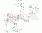 Front end section, repair plate -, cross member, push-on type