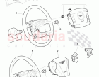 airbag unit for steering wheel, F 3W-8-052 846>>, F ZA-A-062 484>>