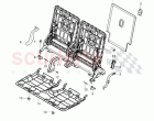 seat and backrest frame, trim - rear seat, (3rd seat row), D - MJ 2018>>