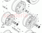 alloy wheel, D - MJ 2009>> - MJ 2011