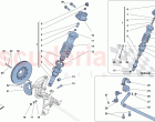 FRONT SUSPENSION - SHOCK ABSORBER AND BRAKE DISC