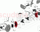 FRONT AND REAR BRAKE CALIPERS