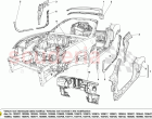 CENTRE BODYSHELL AND EXTERNAL TRIM -Applicable from Ass.ly No. 103179 -