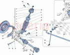 REAR SUSPENSION - SHOCK ABSORBER AND BRAKE DISC
