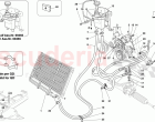 HYDRAULIC FLUID RESERVOIR, PUMP AND COIL FOR POWER STEERING SYSTEM