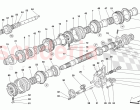 MAIN SHAFT GEARS AND GEARBOX OIL PUMP -Not for 456M GTA-