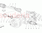 FLANGES AND AXLE SHAFT -Valid for 456M GTA-