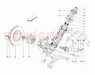 Front Suspension - Shock Absorber and Brake Disc - Valid From Car Ass. Nr. 8799
