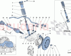 REAR SUSPENSION - SHOCK ABSORBER AND BRAKE DISC