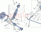 REAR SUSPENSION - SHOCK ABSORBER AND BRAKE DISC