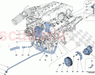 POWER STEERING PUMP AND RESERVOIR
