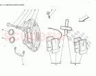 CALIPERS FOR FRONT ANO REAR BRAKES