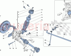 REAR SUSPENSION - SHOCK ABSORBER AND BRAKE DISC