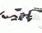 DASHBOARD - DUCTS -NOT FOR RHD-