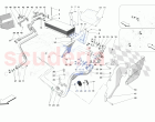 GEARBOX OIL HEAT EXCHANGER AND PIPES - HEAT EXCHANGER AND REAR PIPES