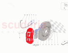 FRONT SUSPENSION - CALLIPERS AND DISCS
