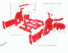 STRUCTURES AND ELEMENTS, FRONT OF VEHICLE