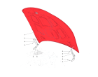 FRONT LID SUBSTRUCTURE