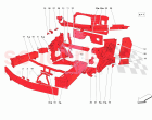 STRUCTURES AND ELEMENTS, FRONT OF VEHICLE