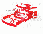 STRUCTURES AND ELEMENTS, FRONT OF VEHICLE