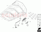 Rear Hood Fixing Components