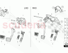 BRAKE AND ACCEEL, LEVER MECH