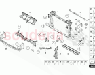SUPPORT FOR COOLANT RADIATOR