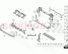 SUPPORT FOR COOLANT RADIATOR