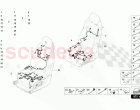 WIRING HARNESS FOR ELECTRICALLY ADJUSTABLE SEAT