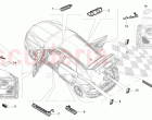 SINGLE PARTS FOR INTERIOR AND READING LIGHT