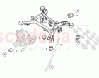 SUSPENSION SUB-FRAME REAR
