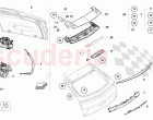 SPOILER FOR REAR LID REAR