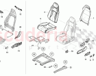 SEAT, DIVIDED REAR