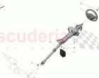 STEERING COLUMN AND STEERING WHEEL UNIT