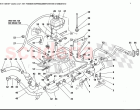ENGINE COOLING PIPES AND THERMOSTAT