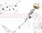 STEERING COLUMN AND STEERING WHEEL UNIT