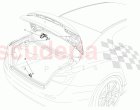 REAR LID OPENING CONTROL (Not available with: POWER LIFTGATE WITH KICK SENSOR)