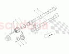 LH CYLINDER HEAD CAMSHAFTS