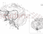 REAR ELECTRIC AXLE - HEAT EXCHANGER AND PIPES