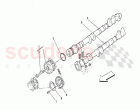 LH Cylinder Head Cam Shaft