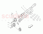 RH Cylinder Head Cam Shaft