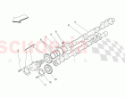 RH CYLINDER HEAD CAMSHAFTS